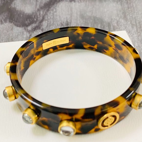 Tory Burch bracelet T series simple commuting big-budget resin bracelet - Picture 7 of 12